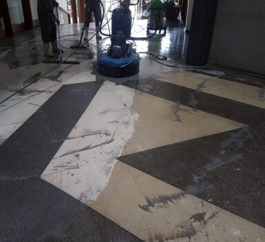 Polimento de piso de Granitina em Nova Hartz
